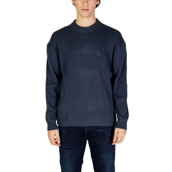 Calvin Klein Jeans Blue Cotton Men's Sweatshirt